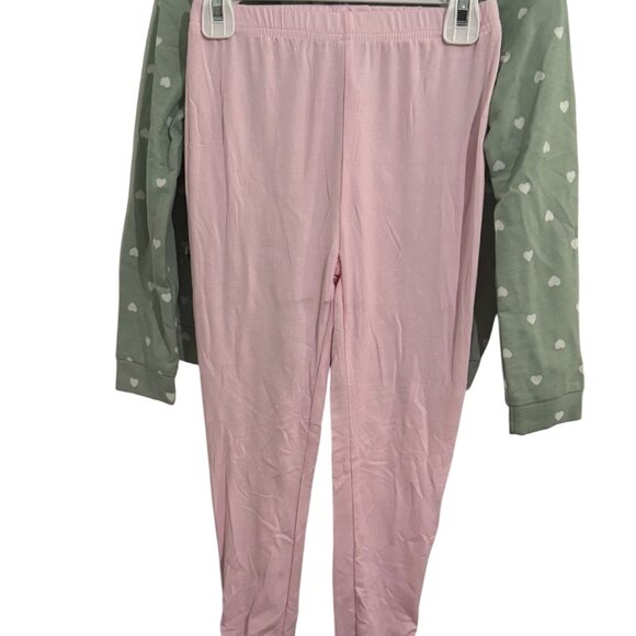 Girls Heart Sequin Hoodie & Leggings Set Size 8 - Picture 5 of 5